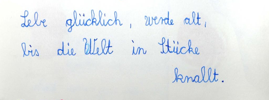 #SLOGAN – DAS WOLLTE ICH DIR SCHON IMMER SAGEN …! • INA LOITZL • 7-14 JAHRE