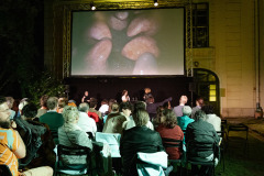 Filmtalk: Julia Grillmayr (Moderation) & Mona Keil / Foto: Astrid Pichler © dotdotdot