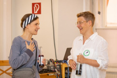 Lisa Mai (dotdotdot) & Lia Sudermann / Foto: Astrid Pichler  © dotdotdot