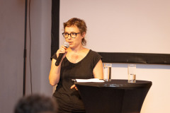 Filmtalk: Michelle Koch (Cinema Next) / Foto: Astrid Pichler  © dotdotdot