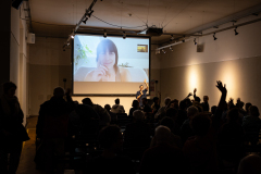 Filmtalk: Krista Leigh Davis & Lisa Mai (Moderation) / Foto: Peter Grießer © dotdotdot