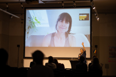 Filmtalk: Krista Leigh Davis & Lisa Mai (Moderation) / Foto: Peter Grießer © dotdotdot