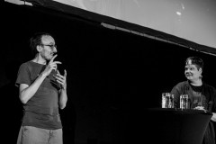 Filmtalk: Franz Steinbrecher & Oliver Suchanek (Moderation) / Foto: Tobias Raschbacher  © dotdotdot