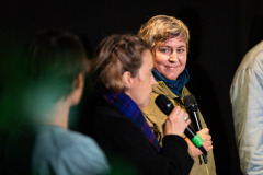 Filmtalk: Eva Egermann & Cordula Thym / Foto: Peter Grießer © dotdotdot