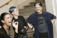 Pam Eden, Soph Comini & Oliver Suchanek / Foto: Peter Grießer © dotdotdot Pam Eden, Soph Comini & Oliver Suchanek / Foto: Peter Grießer © dotdotdot