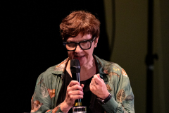 Filmtalk: Daniela Ingruber (Moderation) / Foto: Astrid Pichler © dotdotdot